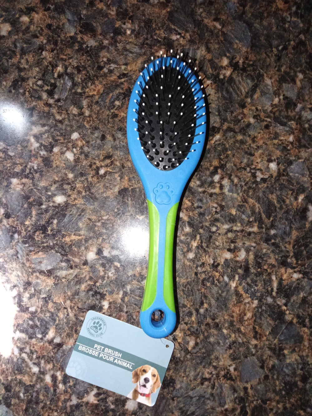 Double Sided Pet Dog Brush Grooming shedding Hair Frizz Control